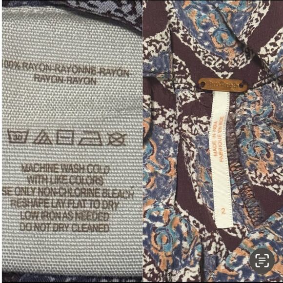 Free People Boho Shorts | Extreme Solid Wrap Tie Waist Shorts Women’s size 2 - Picture 7 of 16